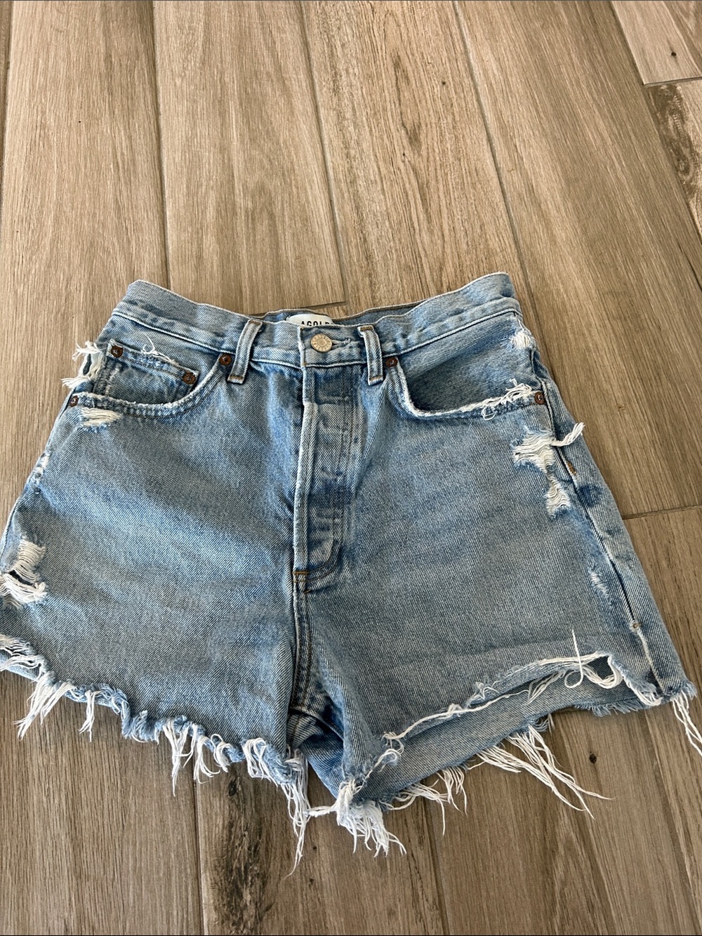 Agolde jean shorts